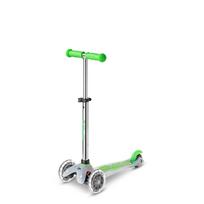 Paspirtukas Micro Mini Deluxe Flux LED Neon Green