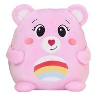 Care Bears - Squishy pliušinis žaislas meškiukas, rožinis - 21 cm
