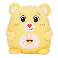 Care Bears - Squishy pliušinis žaislas meškiukas, geltonas - 21 cm