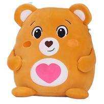 Care Bears - Squishy pliušinis žaislas meškiukas, oranžinis - 21 cm