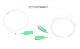 EXTRALINK 1:2 PLC Optinis daliklis SC/APC 900UM 1M STEEL BOX(EL-SCAPC-SPLT-1-2)