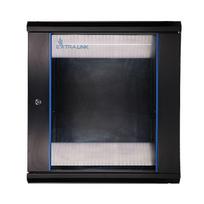 EXTRALINK 12U 600X450 sienoje montuojama komutacinė spinta, juodos spalvos (EL-RMC-12U-2)
