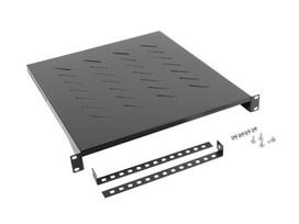 LANBERG 19" Fixed Rack Shelf 1U 483x500mm black