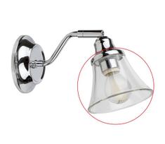 Rabalux - Pakaitinis stiklas ANTOINE E14 diametras 11 cm