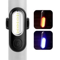 Dviračio galinis žibintas USB įkraunamas LED dviračio žibintas galinis žibintas dviračių saugos priekinių žibintų įspėjamoji lemputė