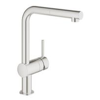 Grohe Minta virtuvinis maišytuvas su ištraukiamu dušeliu supersteel spalvos 32168DC0