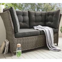 Dvivietė lauko sofa ALMA VINTAGE GREY 152x78x83