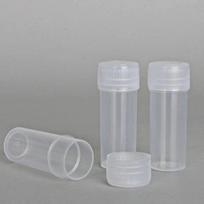 Mėginio ir kapsulės talpyklė - 5 ml buteliukas - mini buteliukas