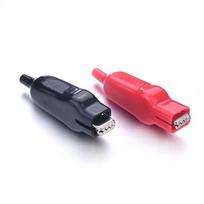 30A aligatoriaus segtukas - spyruoklinis elektrinis segtukas - krokodilo segtukai - 2 vnt