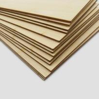 Fanera 2mm 100x100 mm - Lenta drožybai ir pjovimui lazeriu - Formatka