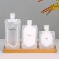 Kelioninis buteliukas 100ml - lankstus indelis kosmetikai