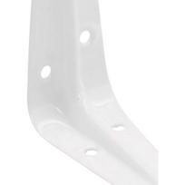 Lentynos atrama - balta - 300x350 mm - plieninis kampas