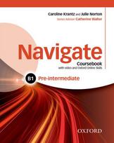Navigate Pre-intermediate B1 Student's book +DVD-ROM  (vadovėlis)