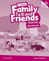 Family and Friends Starter Workbook with Online Practice (pratybos, 2 nd. edition)