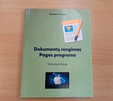 Dokumentų rengimas Pages programa: mokomoji knyga