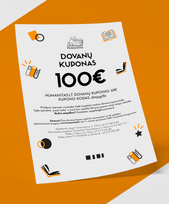 Dovanų kuponas (100 Eurų)
