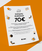 Dovanų kuponas  (70 Eurų)