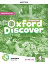 Oxford Discover: Level 4: Workbook with Online Practice (pratybos)