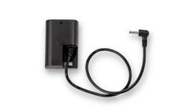 LP-E6 to 3.5/1.35mm DC Male Dummy Battery