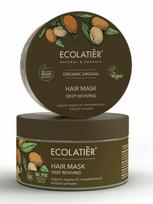 ECOLATIER Atstatomoji plaukų kaukė su argano aliejumi, 250 ml