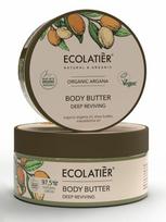 ECOLATIER Atstatomasis kūno sviestas su argano aliejumi, 200 ml