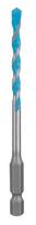 Universal drill bit MultiConstruction HEX-9, 5x50x100mm, 1/4" HEX