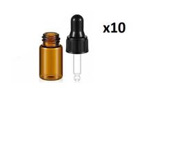 Buteliukas su stikline pipete, 3 ml., 10 vnt.