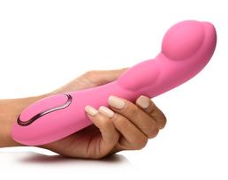 Inmi Extreme-G Inflating G-Spot Silicone Vibrator Pink