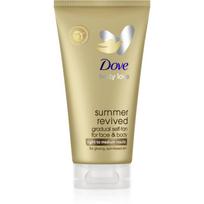 Dove DermaSpa Summer Revived savaiminio įdegio pienelis veidui ir kūnui atspalvis Fair 75 ml