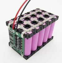 Plastikinis dėklas 3x5 Li-Ion 18650 baterijų pakavimui - 15 vnt.