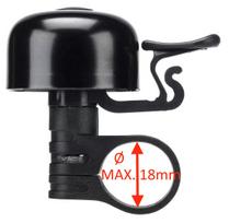 Skambutis Azimut Mini Top 35mm Alu-plastic black