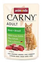 ANIMONDA Carny Adult Beef and ostrich - šlapias kačių maistas - 85g
