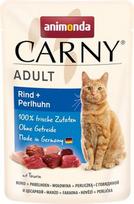 ANIMONDA Carny Adult Beef and guinea fowl - šlapias kačių maistas - 85g