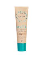 LUMENE MATTE OIL-CONTROL skysta kreminė pudra su SPF20 (1,5 Fair), 30 ml