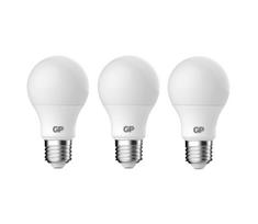 KOMPLEKTAS 3x LED elektros lemputė A60 E27/4,8W/230V 2700K - GP