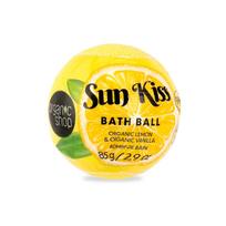 Vonios druskos burbulas ORGANIC SHOPSUN KISS Citrina & Vanilė, 85 g