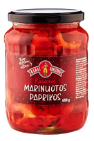 Raudonos marinuotos paprikos MAMOS KONSERVAI, 680 g