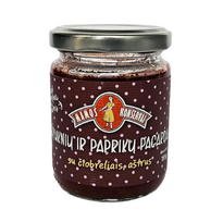 Aštrus bruknių ir paprikų pagardas su čiobreliais MAMOS KONSERVAI, 155 g