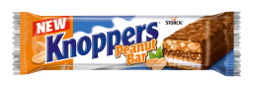 Vaflinis batonėlis KNOPPERS Peanut Bar, 40 g