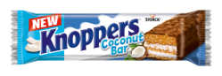 Vaflinis batonėlis KNOPPERS kokosų skonio, 40 g