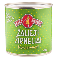 Konservuoti žalieji žirneliai MAMOS KONSERVAI, 420 g