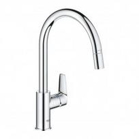 Grohe Bauedge virtuvinis maišytuvas su ištraukiama žarna