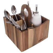 Orion laikiklis stalo įrankių, padažų ir prieskonių Wooden