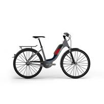 Elektrinis dviratis Corratec E-Power Urban 28 AP5 8SC Gray-red