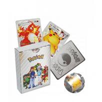 Sidabrinė Pokemon kortų kaladė 25vnt. TCG Silver - Limited Edition