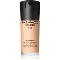MAC Cosmetics Studio Fix Fluid SPF 15 24HR Matte Foundation + Oil Control matinis makiažo pagrindas SPF 15 atspalvis NC16 30 ml