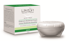 Hlavin Industries Kremas-dezodorantas pažastims Lavilin Top Sport, 10 ml.