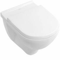 Klozetas Villeroy & Boch O.Novo su lėtai nusileidžiančiu dangčiu RIMLESS