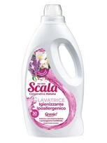 Hipoalerginis koncentruotas audinių skalbiklis Jazminas ir Pačiuliai SCALA 1500ml (37 SKALBIMAI)
