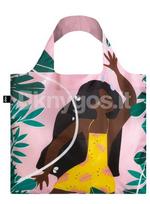 LOQI pirkinių krepšys „CELESTE WALLAERT Joyful and free Bag“